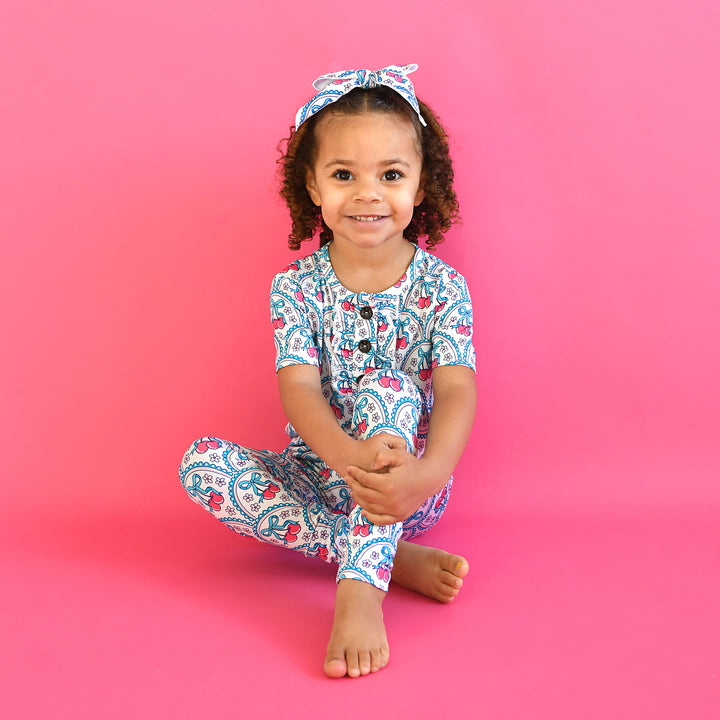 Cherry RUFFLE TWO PIECE - Gigi and Max