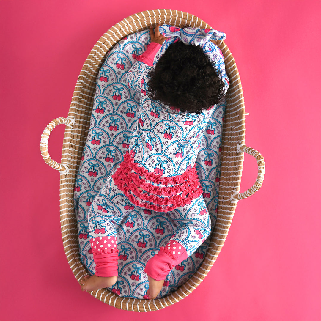 Cherry RUFFLE ZIP - Gigi and Max