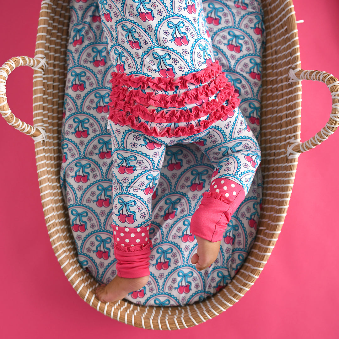 Cherry RUFFLE ZIP - Gigi and Max