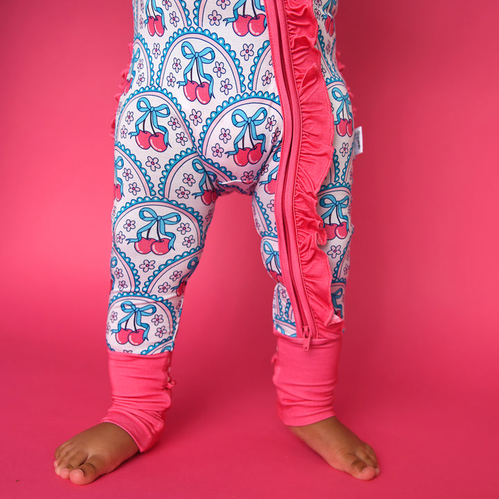 Cherry RUFFLE ZIP - Gigi and Max