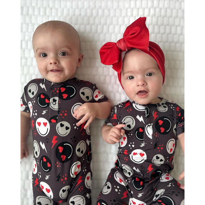 Reid HENLEY ROMPER - Gigi and Max