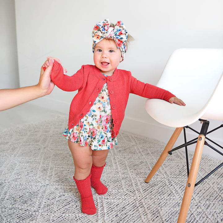 Cranberry CARDIGAN - Gigi and Max