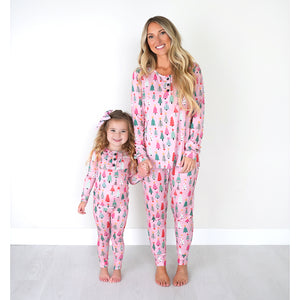 Noelle Pink Trees MOMMY TWO PIECE - Gigi and Max