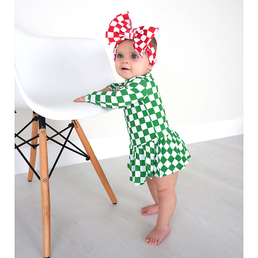 Elliot Green Checks TUTU - Gigi and Max
