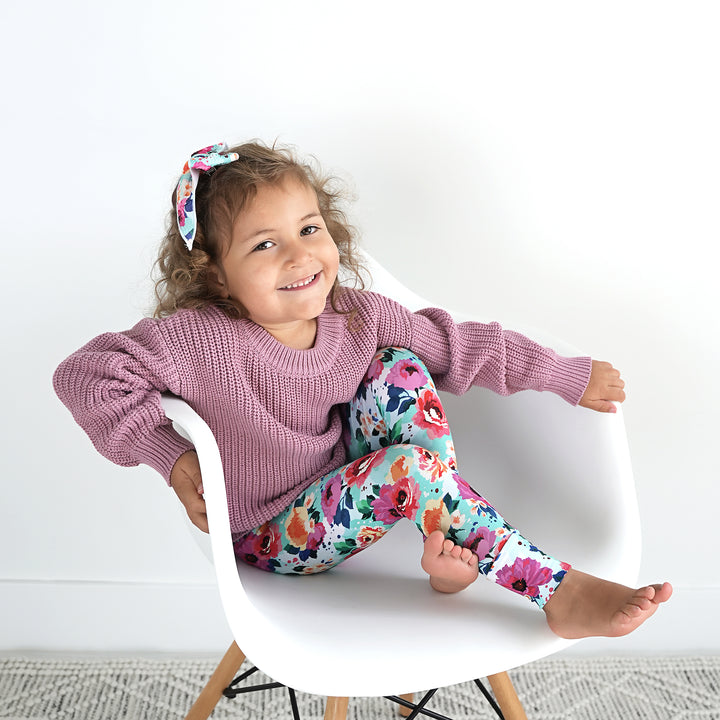 Maggie Floral CLIP BOW - Gigi and Max