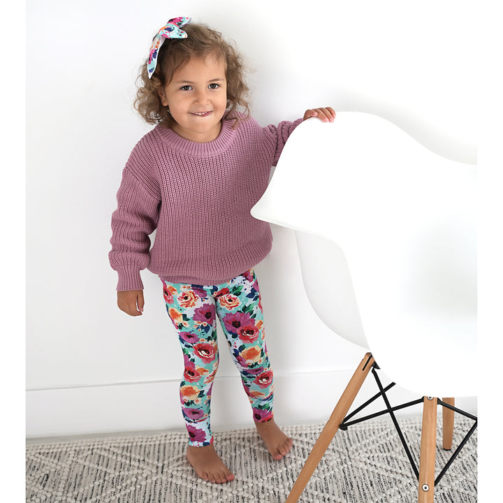 Maggie Floral CLIP BOW - Gigi and Max