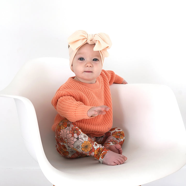 Peach SWEATER - Gigi and Max