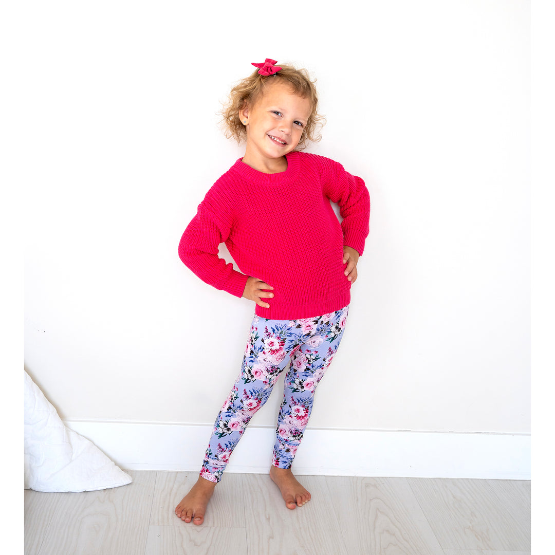 Raspberry SWEATER - Gigi and Max