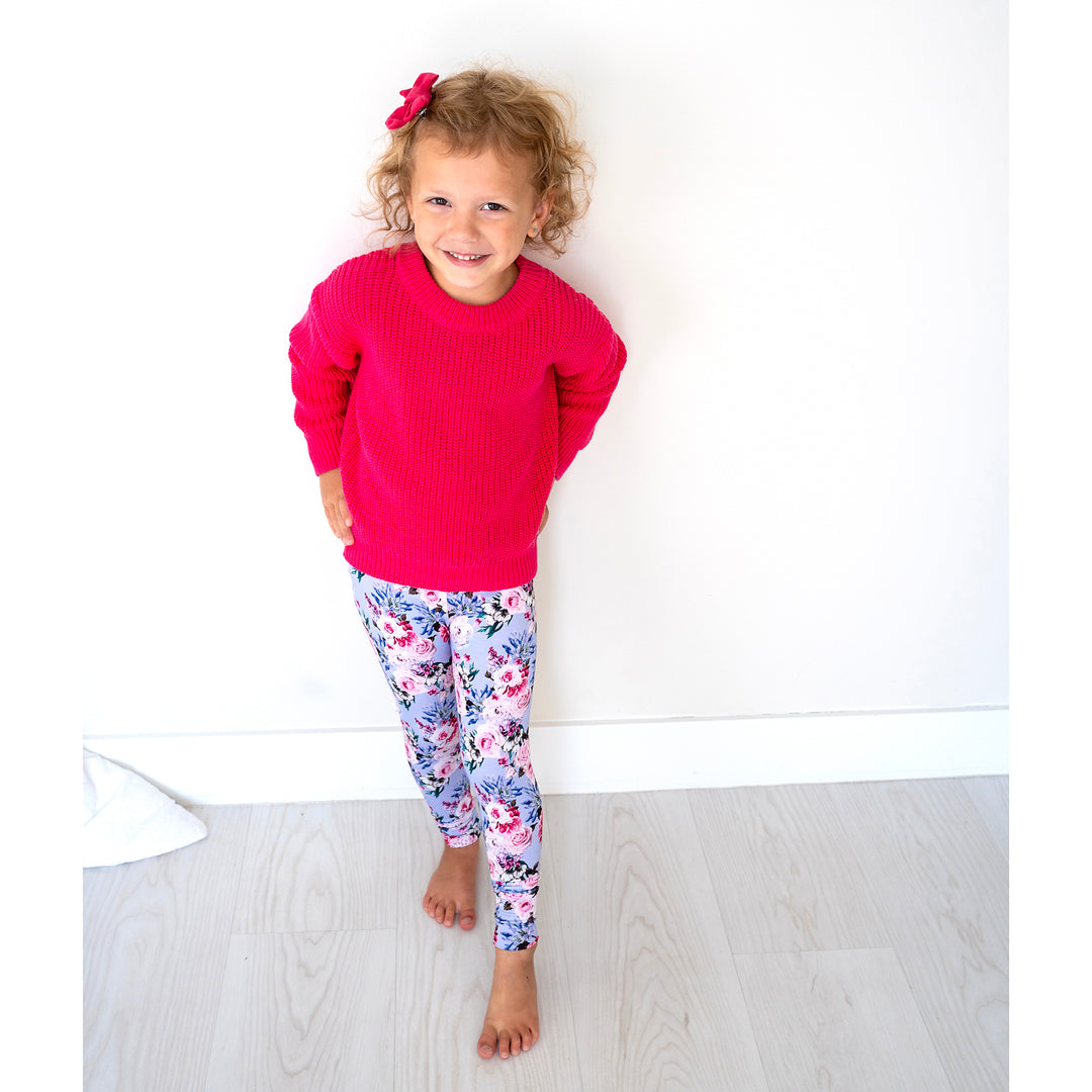 Raspberry SWEATER - Gigi and Max