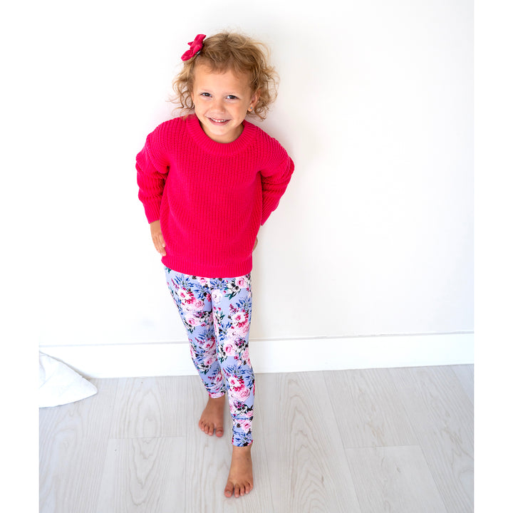 Raspberry SWEATER - Gigi and Max