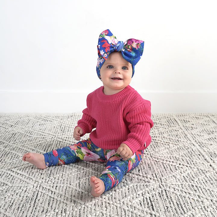 Raspberry SWEATER - Gigi and Max