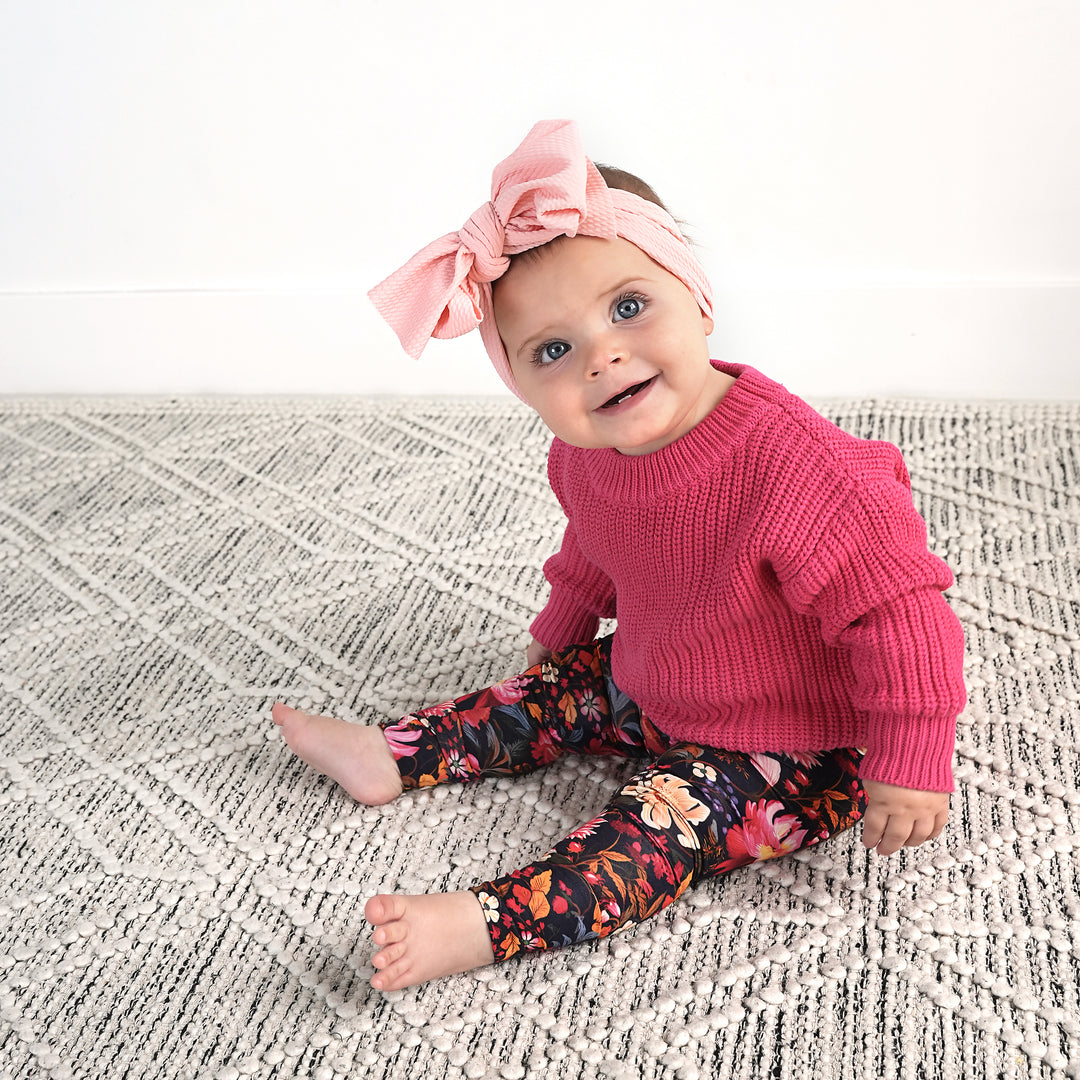 Raspberry SWEATER - Gigi and Max