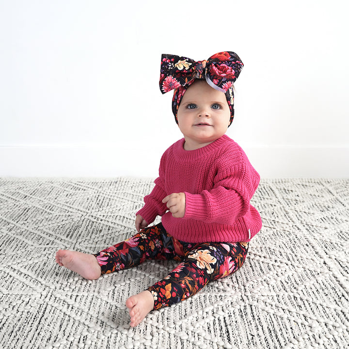 Raspberry SWEATER - Gigi and Max