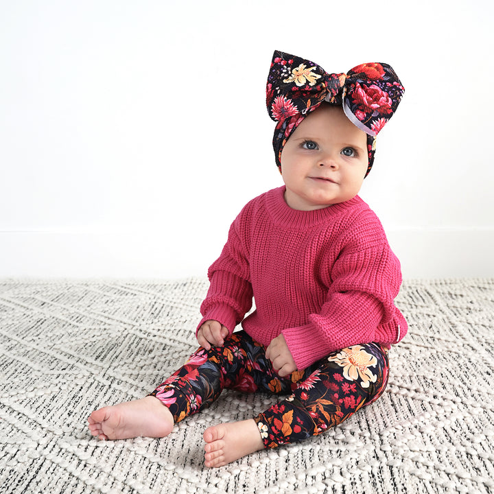 Raspberry SWEATER - Gigi and Max