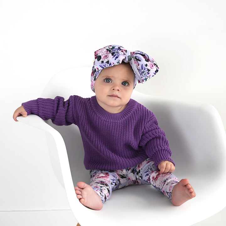 Purple SWEATER - Gigi and Max