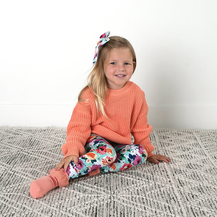 Peach RUFFLE SOCKS - Gigi and Max