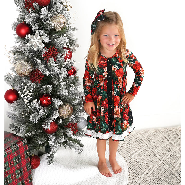 Gloria Floral BUTTON DRESS - Gigi and Max