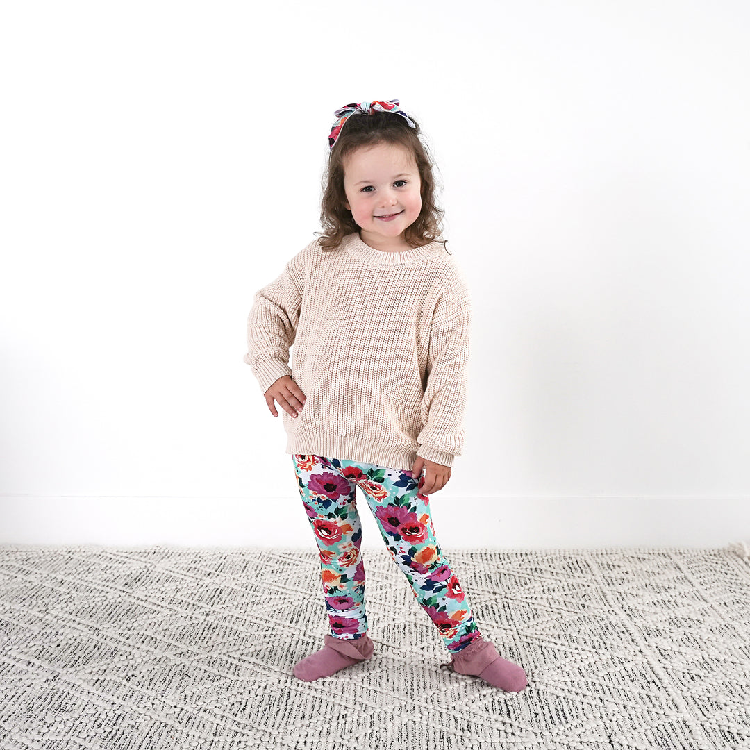 Mauve RUFFLE SOCKS - Gigi and Max