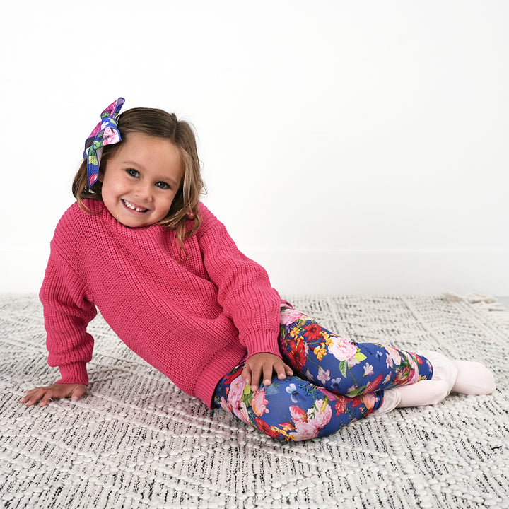 Raspberry SWEATER - Gigi and Max