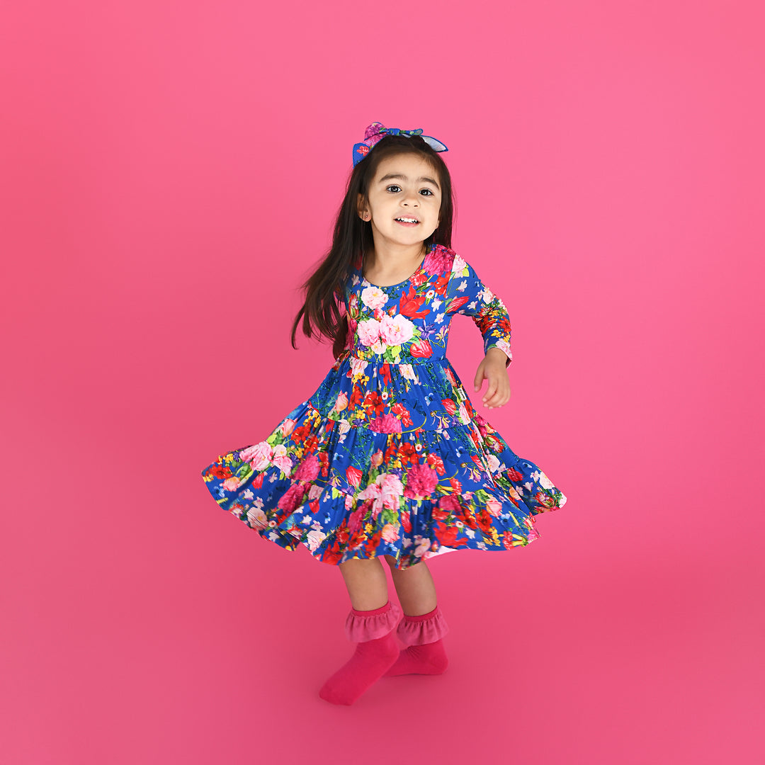Raspberry RUFFLE SOCKS - Gigi and Max