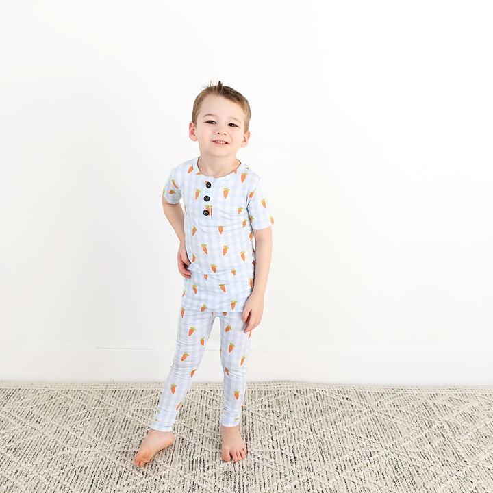 Henry Carrot Gingham TWO PIECE - Gigi and Max