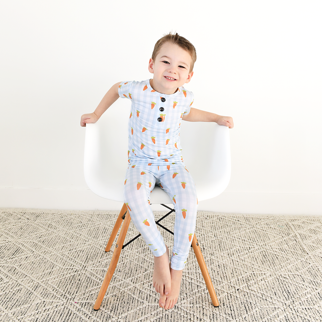 Henry Carrot Gingham TWO PIECE - Gigi and Max