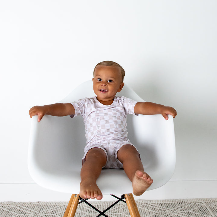 Beau Palm Tree TWO PIECE - SHORTS - Gigi and Max