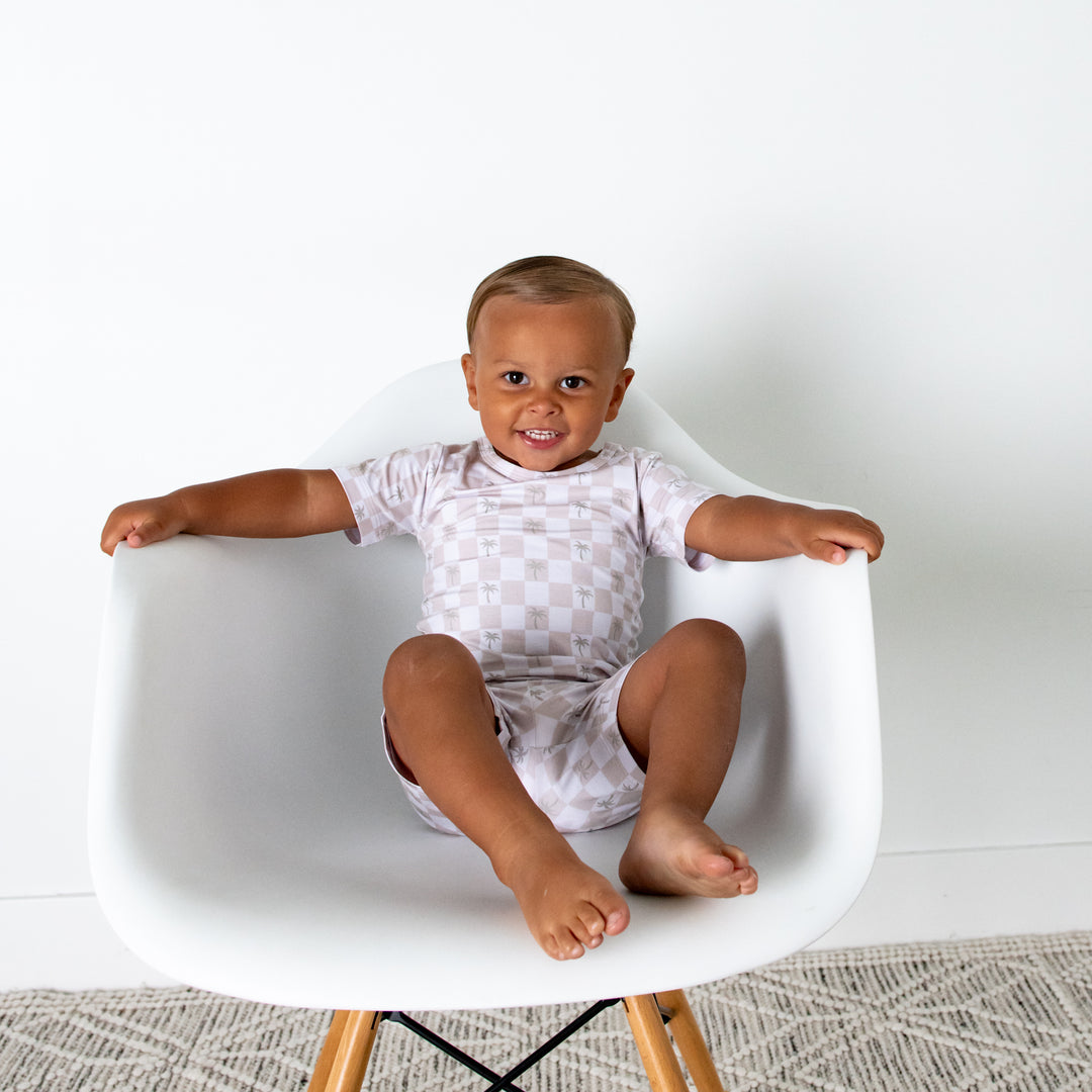 Beau Palm Tree TWO PIECE - SHORTS - Gigi and Max