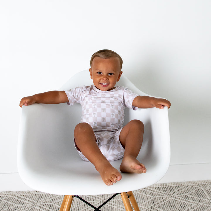 Beau Palm Tree TWO PIECE - SHORTS - Gigi and Max