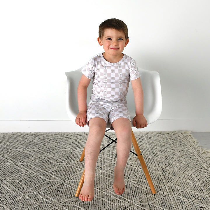 Beau Palm Tree TWO PIECE - SHORTS - Gigi and Max