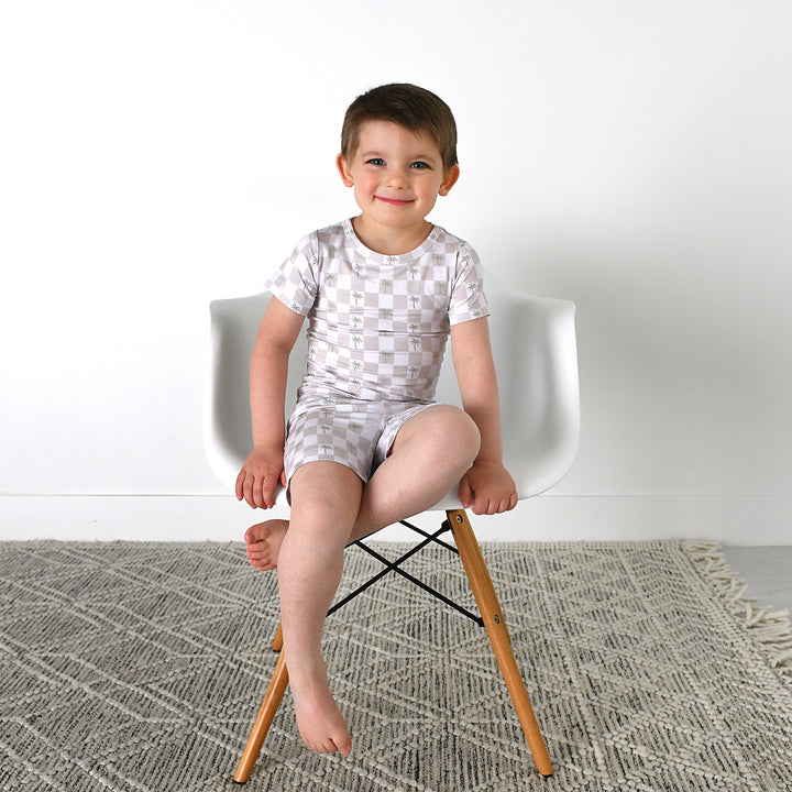 Beau Palm Tree TWO PIECE - SHORTS - Gigi and Max