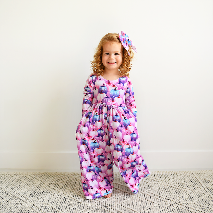 Carrie Pumpkins ROMPER - Gigi and Max