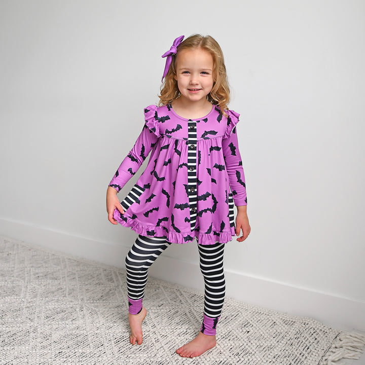 Echo Purple Bat PEPLUM SET - Gigi and Max