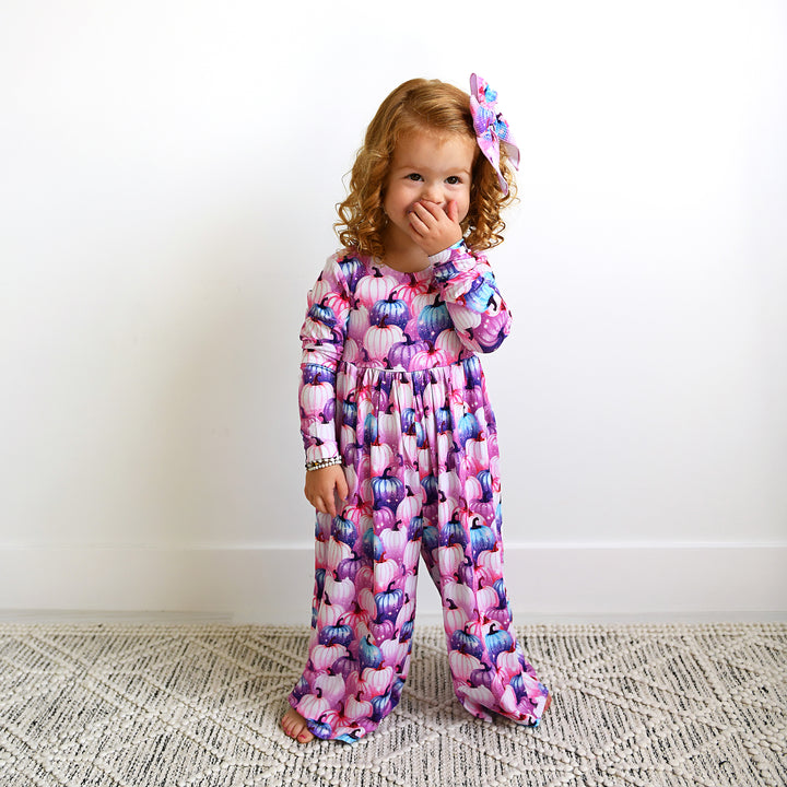 Carrie Pumpkins ROMPER - Gigi and Max