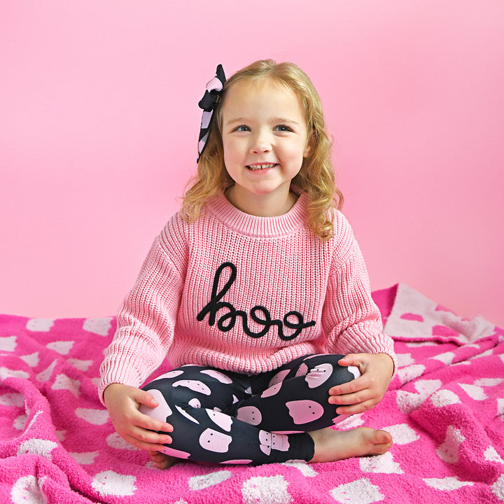 Draven Pink Ghost PLUSH BLANKET - Gigi and Max