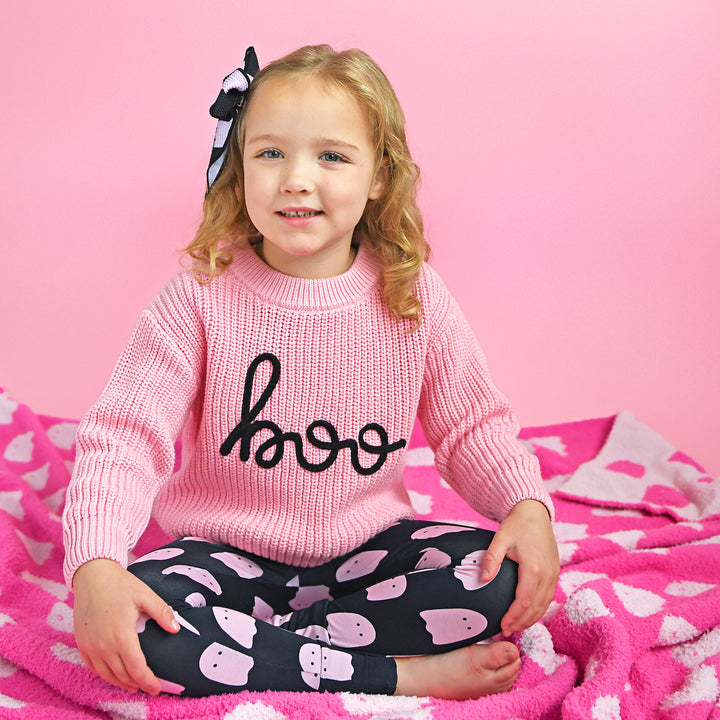 Draven Pink Ghost PLUSH BLANKET - Gigi and Max