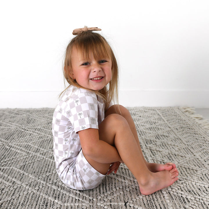 Beau Palm Tree TWO PIECE - SHORTS - Gigi and Max