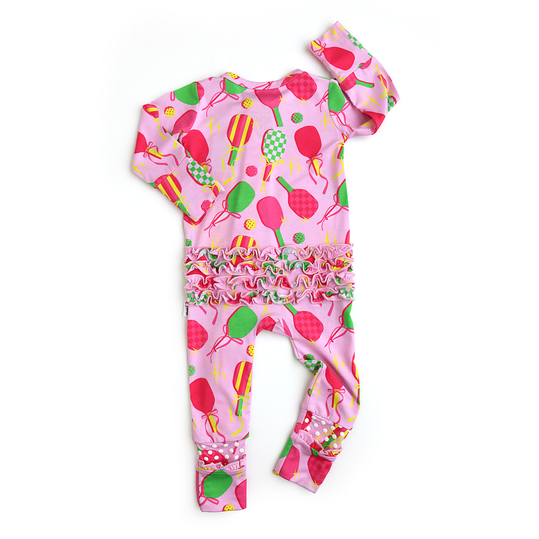 Poppy Pickleball RUFFLE ZIP - Gigi and Max