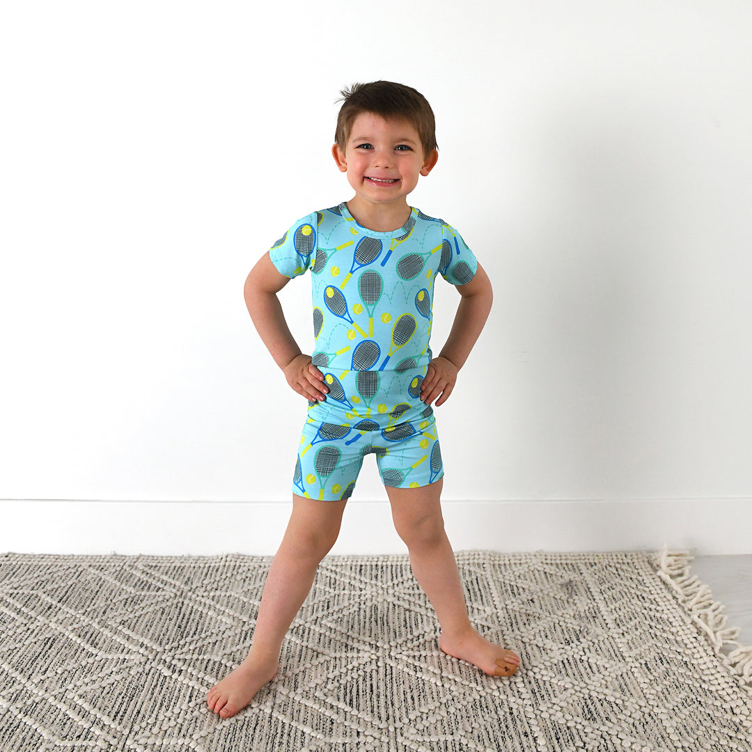 Roger Blue Tennis TWO PIECE - SHORTS - Gigi and Max