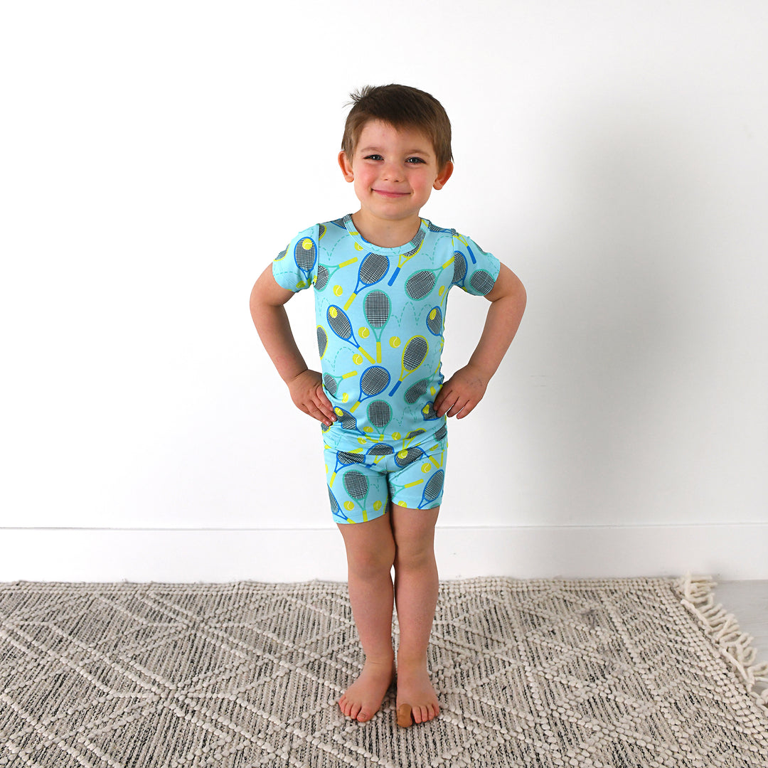 Roger Blue Tennis TWO PIECE - SHORTS - Gigi and Max