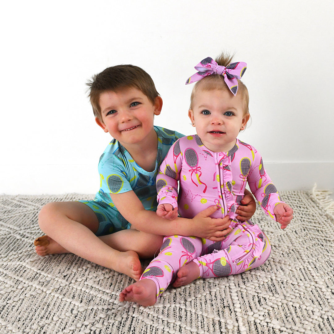 Roger Blue Tennis TWO PIECE - SHORTS - Gigi and Max