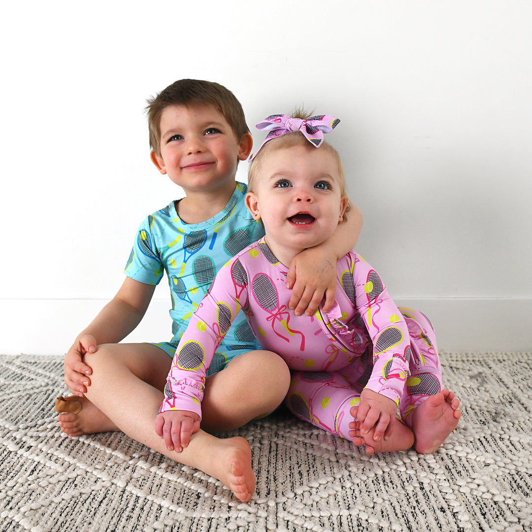 Roger Blue Tennis TWO PIECE - SHORTS - Gigi and Max