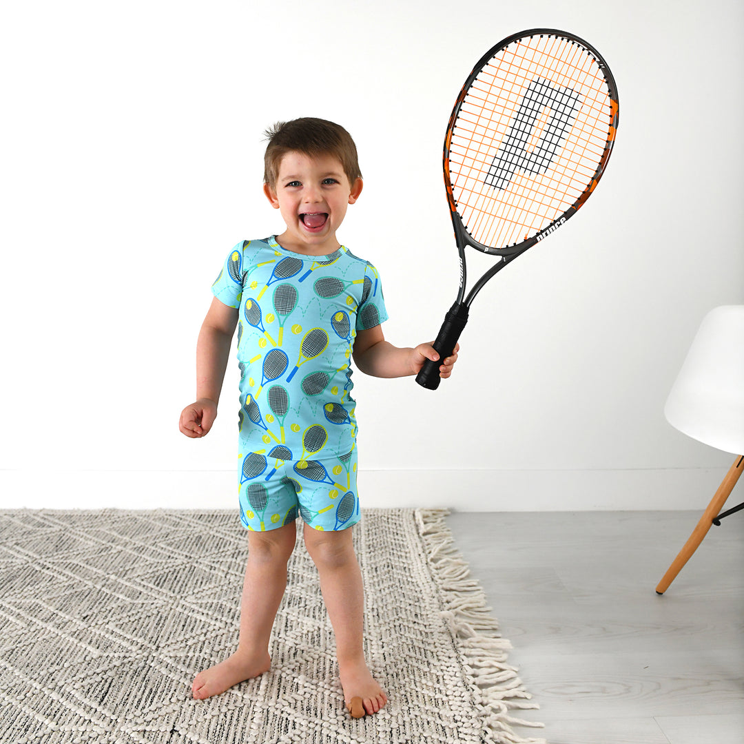 Roger Blue Tennis TWO PIECE - SHORTS - Gigi and Max