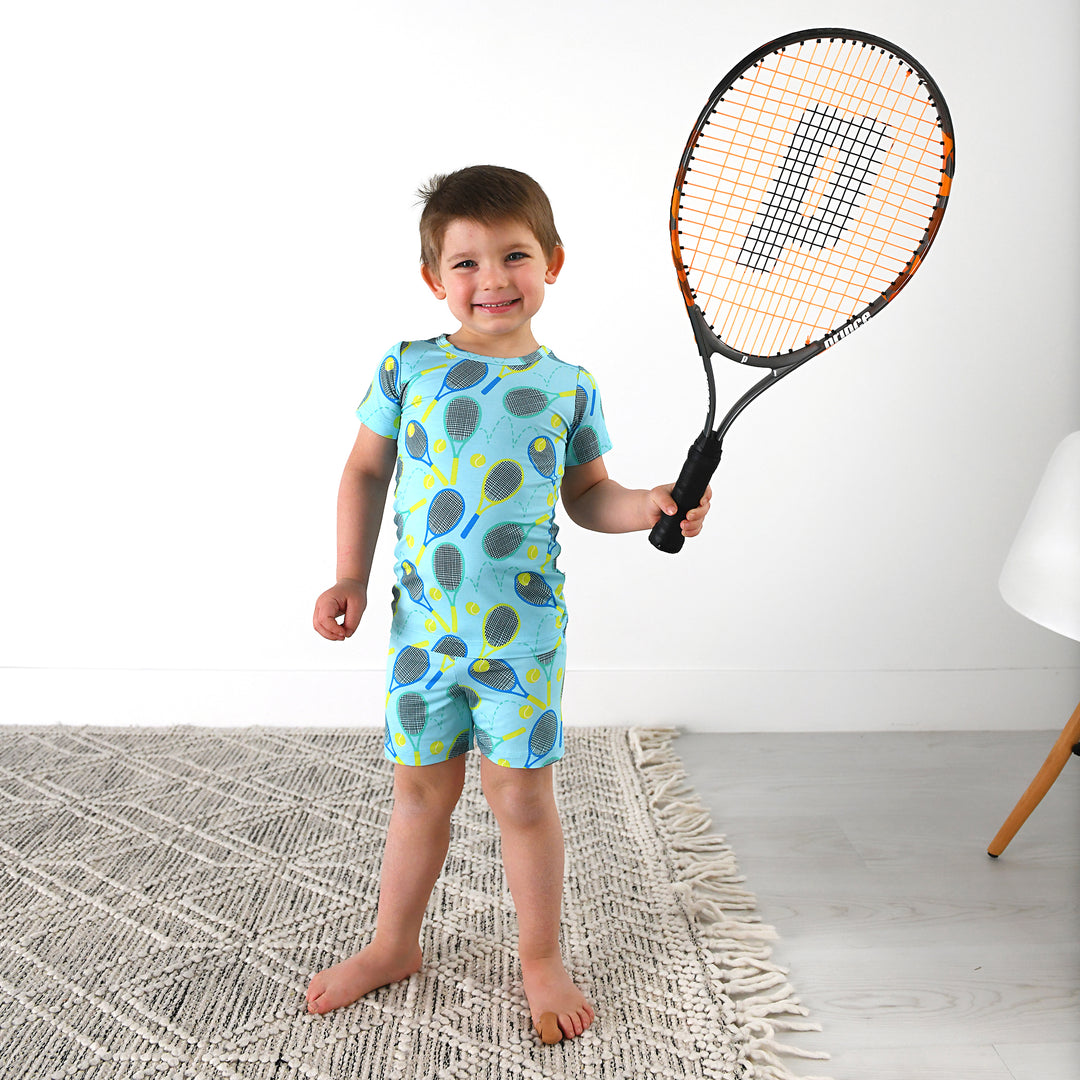 Roger Blue Tennis TWO PIECE - SHORTS - Gigi and Max