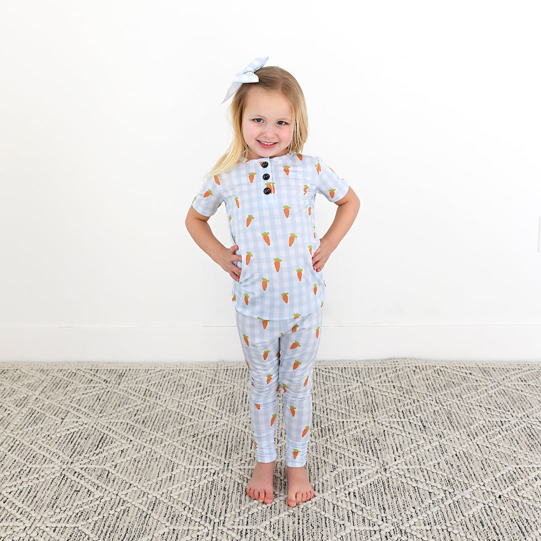 Henry Carrot Gingham TWO PIECE - Gigi and Max