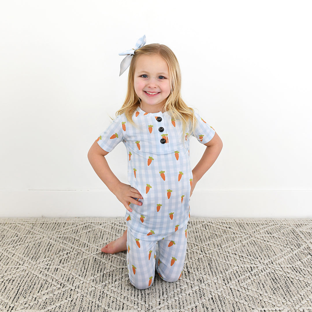 Henry Carrot Gingham TWO PIECE - Gigi and Max