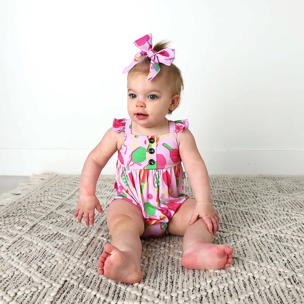 Poppy Pickleball BUTTON BUBBLE - Gigi and Max