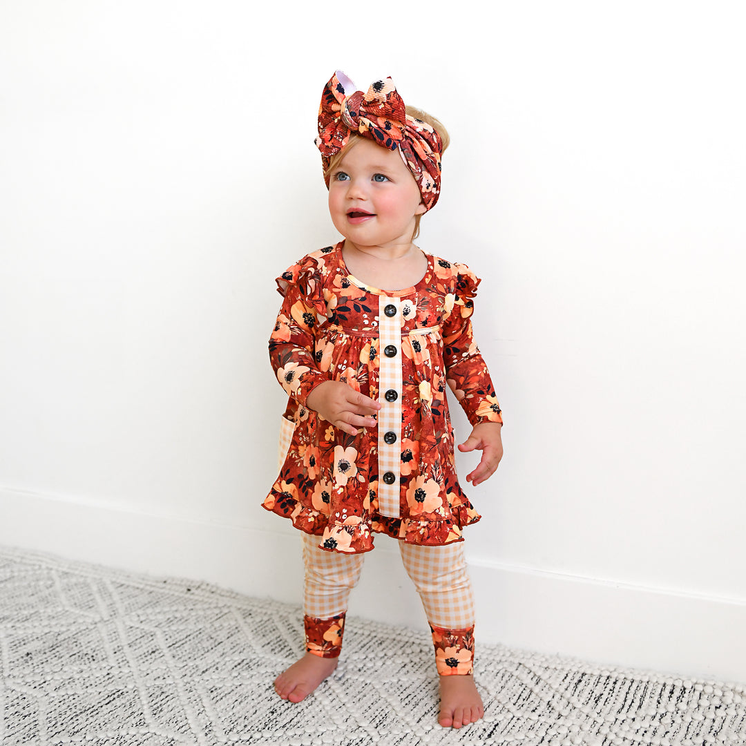 Auburn PEPLUM SET - Gigi and Max