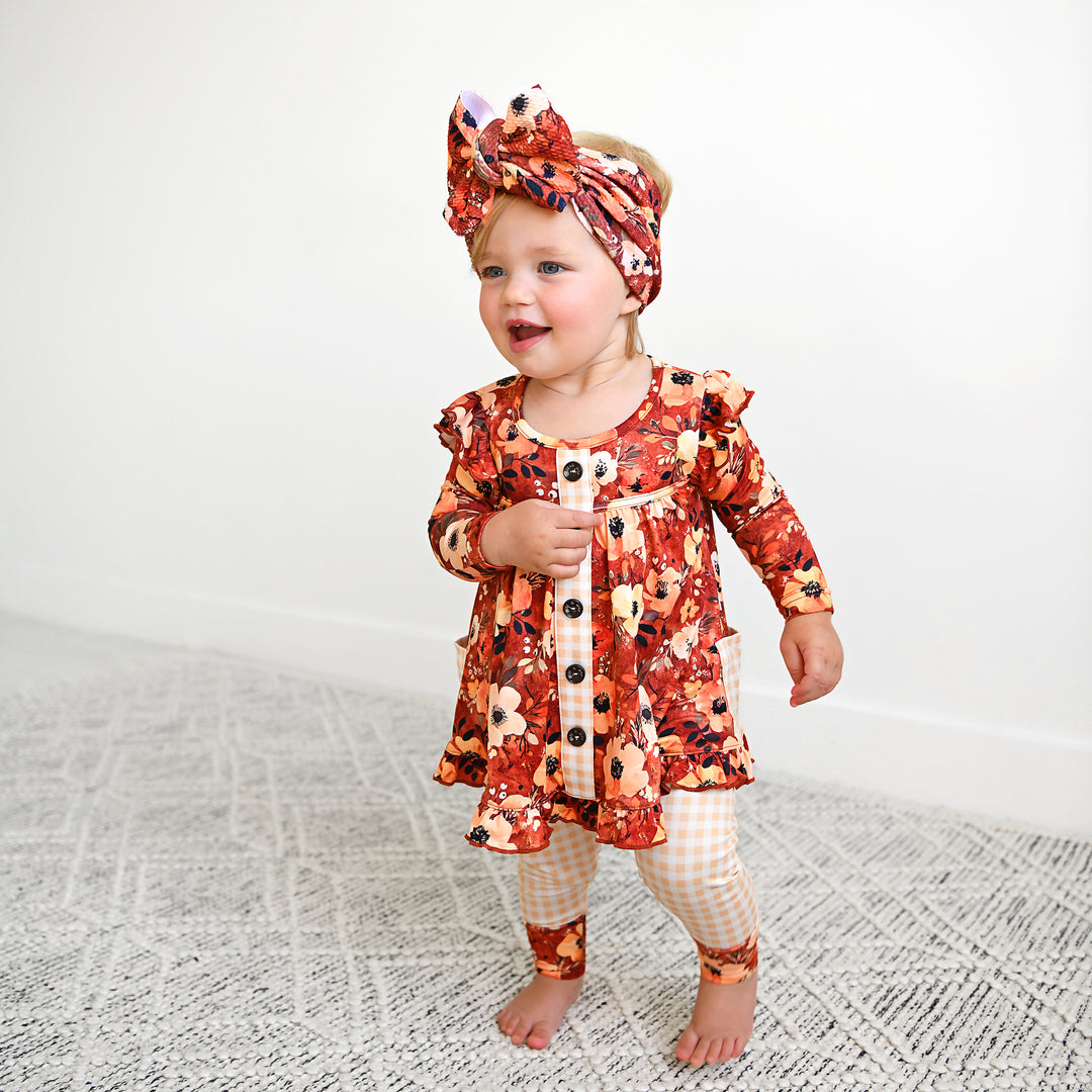Auburn PEPLUM SET - Gigi and Max