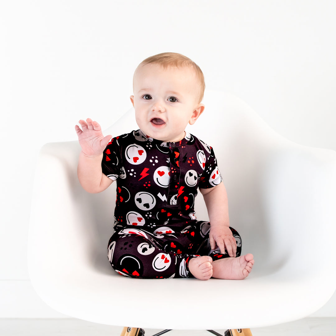 Reid HENLEY ROMPER - Gigi and Max